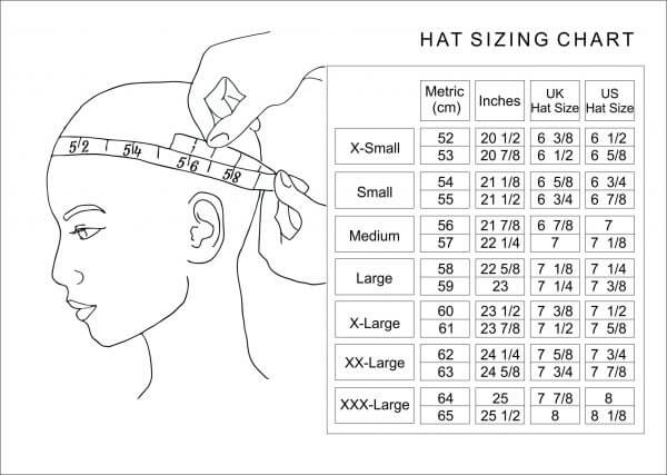 sauna hat sizes